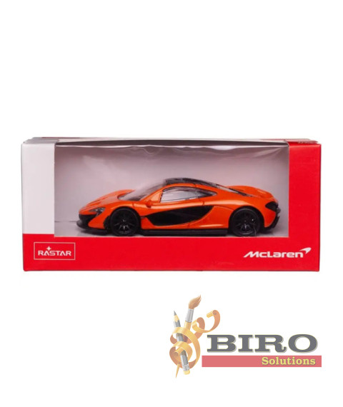 RS Masina RASTAR Die cast 1:43 scale McLaren P1б, orange, 58377